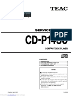C CD D - P P114 45 50 0: Service Manual