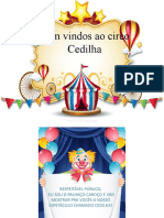 O Espetáculo Do Cedilha