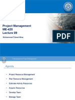Lec 09 - Project Resource Management
