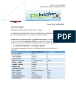 Boletin de Inicio Primer Grado