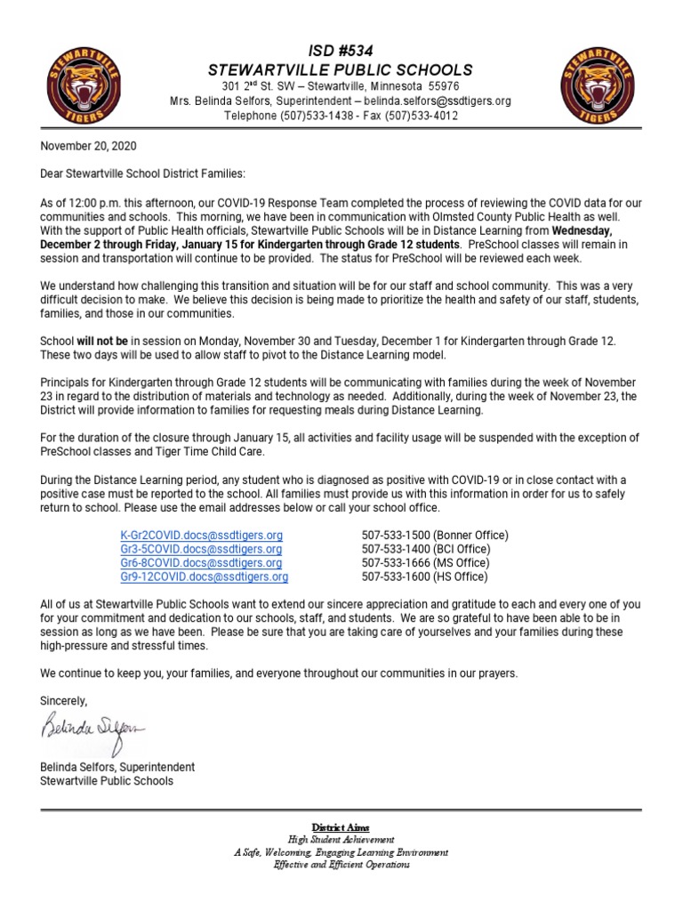 Stewartville Public Schools PDF Kindergarten Preschool