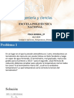 Fórmulas de reducción y dilatación térmica de termómetros y metales