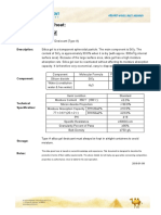 TDS Silica Gel PDF