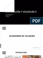 PV II Tema IV Accesorios de Voladura