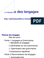 Alphabets Et Langages