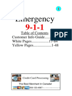 Emergency: Customer Info Guide...... 2-16 White Pages.................. 17-84 Yellow Pages................... 1-48