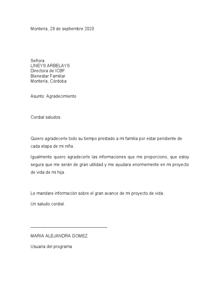 Carta | PDF | Ciencias sociales | Salud y bienestar