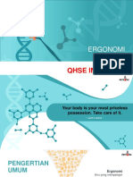 QHSE Information - Ergonomi