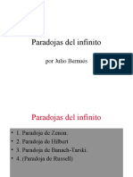 Paradojas Del Infinito
