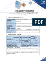 Guía de actividades y rúbrica de evaluación - Fase 2 - Informar Planteamiento y comprensión del problema de telecomunicaciones.pdf