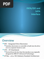 PATA/IDE and Sata Interface