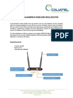 Manual router inalmabrico Dlink N300_router