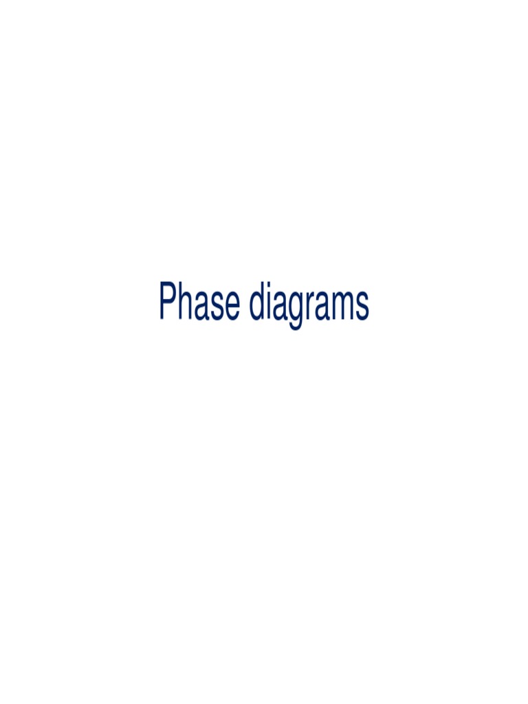 9 - Phase Diagrams PDF | PDF | Phase (Matter) | Phase Diagram