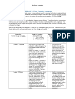 Feedback Log Lesson Week