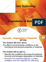 Degradation of Materials