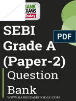 SEBI Grade A 2020 Paper 2 Question Bank PDF