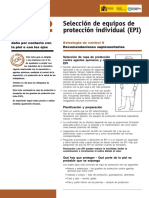 Selección de Equipos de Protección Individual (EPI)