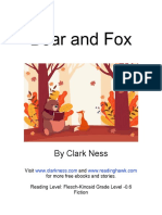 Bear and Fox PDF