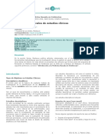 Araujo, 2011 Categorías Generales de Estudios Clínicos PDF