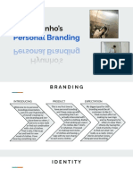 Hyunho's: Personal Branding