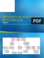 Modul DURASI DAN BIAYA PROYEK