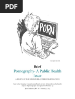 Pornography-A Public Health Issue: Brief