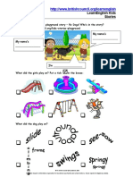 Playground Easy Activities PDF