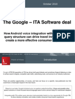 Lenati Point of View - The Google-ITA Software Deal (Oct 10)