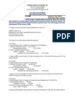 Instructor: JIREH M. BARTOLOME Course & Year: BSA 4 Subject: Acctg 35 Classroom Code