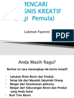 5 Mencari Ide Bisnis Bagi Pemula