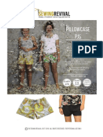 Pillowcase PJS: PDF Sewing Pattern