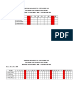 Format Jadwal Jaga IGD