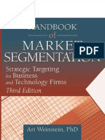 Handbook of Market Segmentation Strategic Targeting For Business and Technology Firms PDF