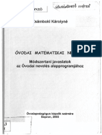 Zsamboki Ovodai Matematikai Neveles PDF
