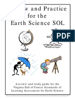 Review and Practice For The Earth Science SOL PDF