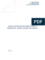 Ghid de Semnare Documente PDF Cu Programul Adobe Acrobat Reader DC