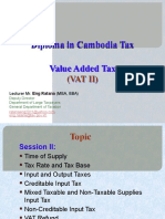 2015 VAT in Cambodia Sesion II 22aug 2015