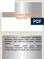 Perubahan Biokimia Daging