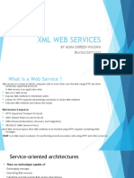 XML Web Services: by Auma Doreen Wasswa BU/UG/2017/112