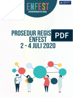 Prosedur Registrasi Enfest Juli 2020