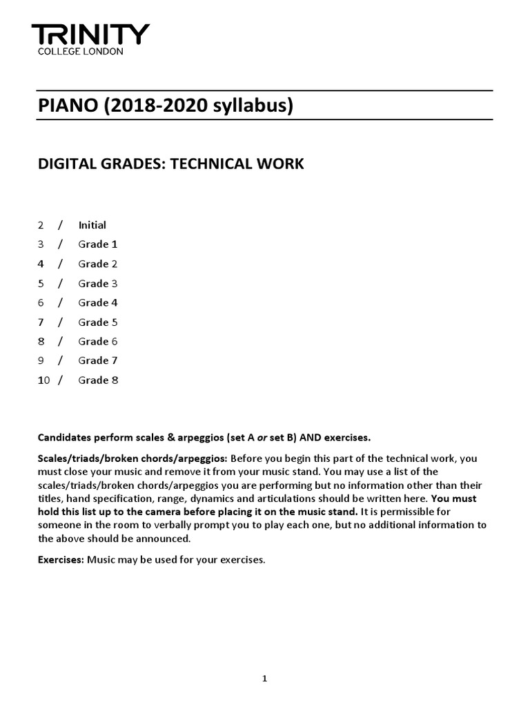 Piano 18 Digital Tw Pdf Scale Music Minor Scale
