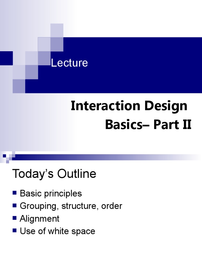 HCI Lecure 09 IDesign Part II | PDF | Prototype | Human–Computer ...