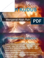 Roh Kudus adalah Roh Kebajikan