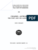 (9789004286931 - Chairil Anwar - The Poet and His Language) Chairil Anwar - The Poet and His Language