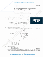 Information Theory & Coding Jan 2016 (2010 Scheme) PDF
