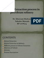 Solvent Extraction in Refinery