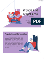 Kelompok 11 - Promosi K3 Di Tempat Kerja (New) PDF