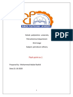 Duhok Polytechnic University Petrochemical Department Third Stage Subject: Petroleum Refinery
