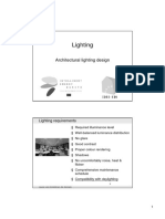 Lec - Architectural Lighting Design