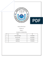 Course: ENV107 Lab Section: 16 Group: 2 Assignment On Hakaluki Haor